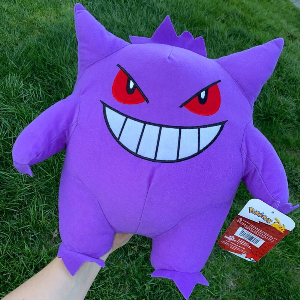 Gengar Pokémon Plush 14 inch Toy Factory Hanging Ghost Stuffed Animal Anime 2022